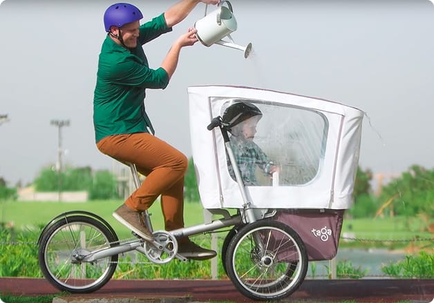 Tettuccio Reale (Royal Roof) per Taga Family Bike