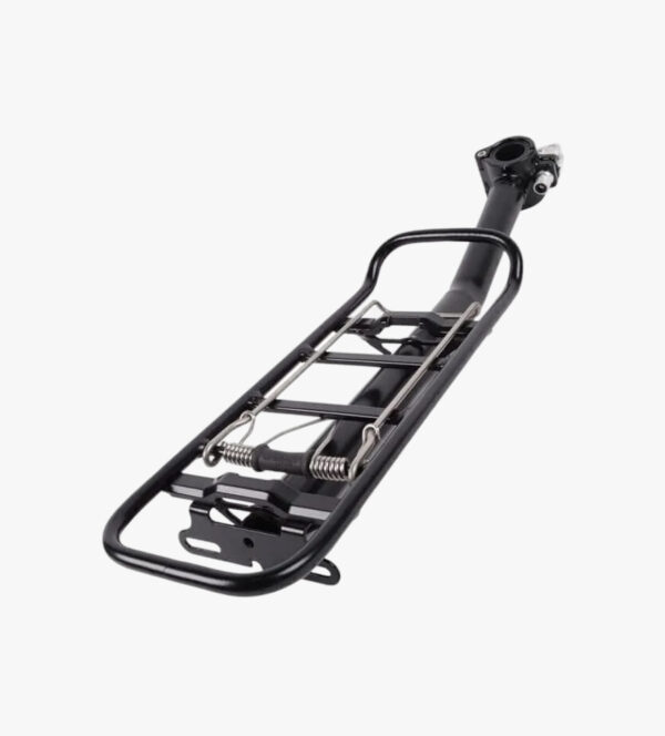 Porte-bagages arrière sur la tige de selle